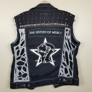 The Sisters of Mercy | Unique hand made vest